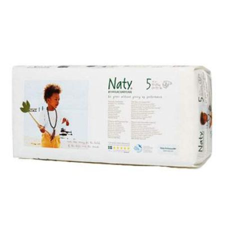 Scutece nr. 5 Eco Junio, 11-25 kg, 42 bucati, Naty