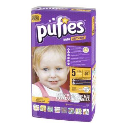 Scutece nr.5 Pufies Baby Art Junior, 11-20 kg, 52 buc, Ficosota Sintez