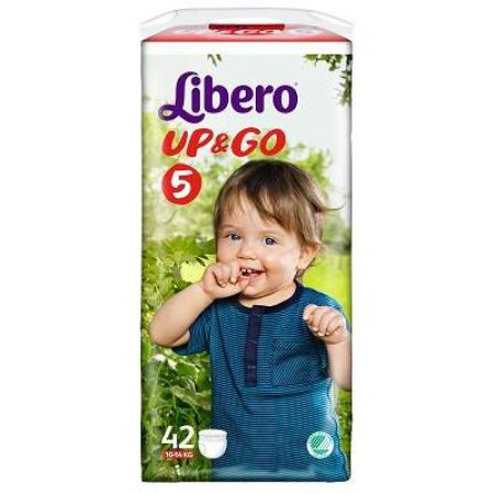 Scutece nr. 5 Up&Go, 10-14kg, 42buc,Libero