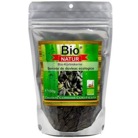 Seminte de dovleac Bio, 150 g, Bio Natur