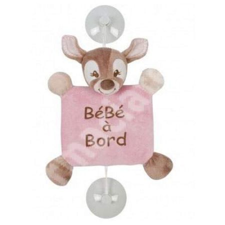 Semn de avertizare Bebe a Bord Rosy, 342438, Nattou