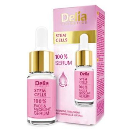 Ser fata si decolteu cu Celule Stem, 10 ml, Delia Cosmetics