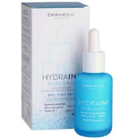 Ser intens hidratant ten uscat HidraIn3, 30ml, Dermedic