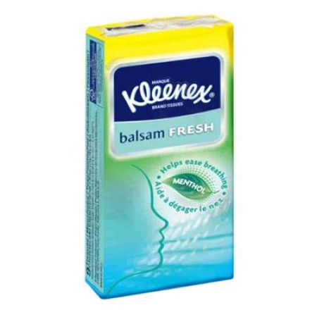 Servetele cu balsam fresh, 9 servetele, Kleenex