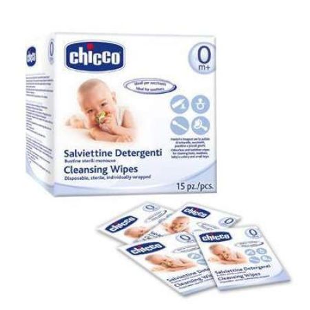 Servetele pentru igiena biberoane, tetine si juc, 15 bucati, 01001-9, Chicco