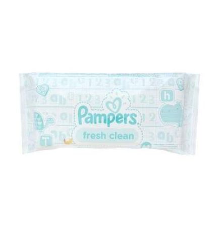 Servetele umede Fresh Clean, 64 bucati, Pampers