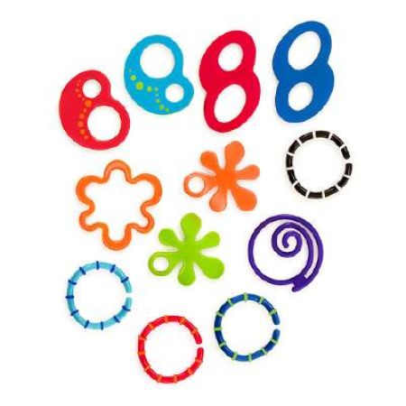 Set 12 inele Linky Loops, 81506, Oball