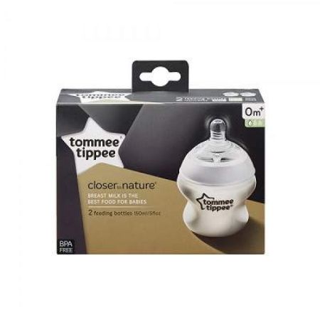 Set 2 biberoane Closer to Nature 150 ml, 42242071, Tommee Tippee