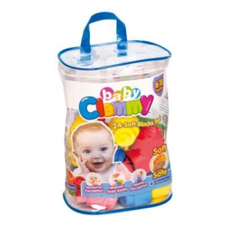 Set 24 de cuburi Clemmy Baby, Clementoni