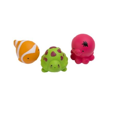 Set 3 jucarii pentru baie animale marine, Rotho BabyDesign