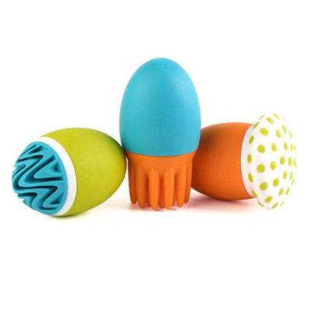 Set 3 jucarii pentru baie scrubble, B942, Boon