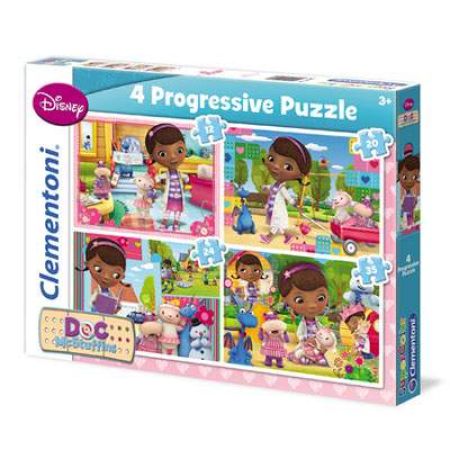 Set 4 puzzle Doctorita Plusica, CL21506, Clementoni