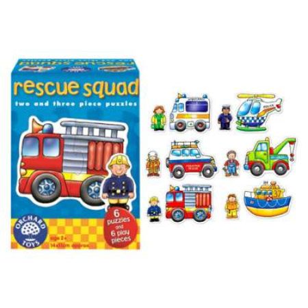 Set 6 puzzle Echipa de salvare, Orchard Toys