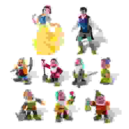 Set 9 figurine Alba ca Zapada, Bullyland