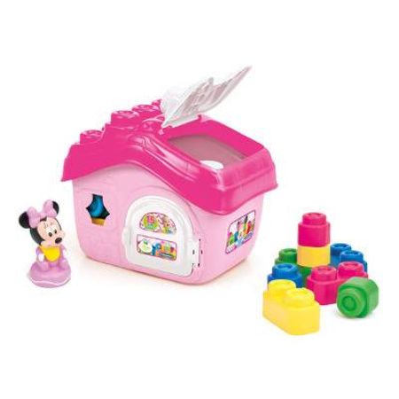 Set casa si cuburi Minnie Clemmy Baby, CL14532, Clementoni