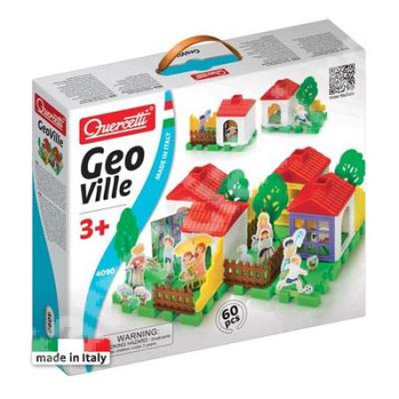 Set constructie, Geoville, +3 ani, Q4090, Quercetti