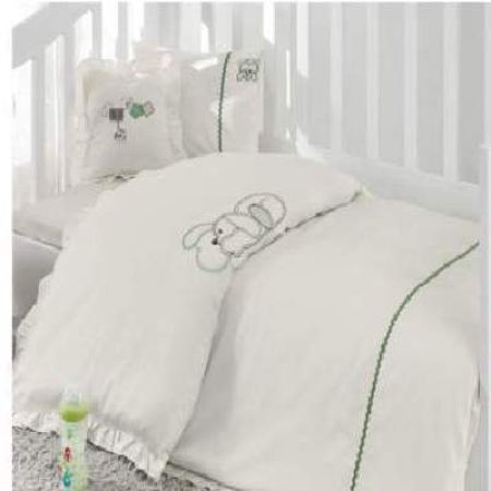 Set lenjerie - BBC, Lielle, 60x120cm, Ecocotton