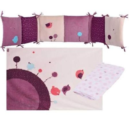 Set Lenjerie Completa - Birdy, 120x60cm, 309988, Domiva