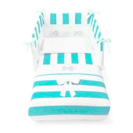 Set lenjerie pentru copii Marina Turquoise, 0687MAR10, Pali