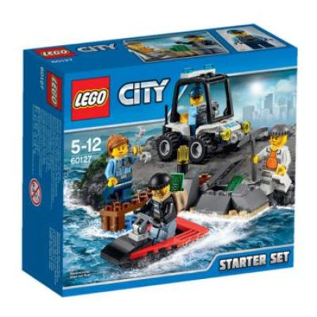 Set pentru incepatori Inchisoarea de pe Insula City, 5-12 ani, L60127, Lego