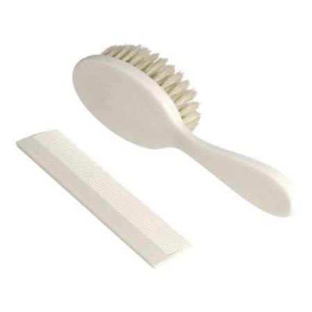 Set perie par natural si pieptan alb, 315005, dBb Remond