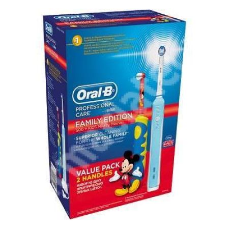 Set periute de dinti Family Edition Disney, Oral-B