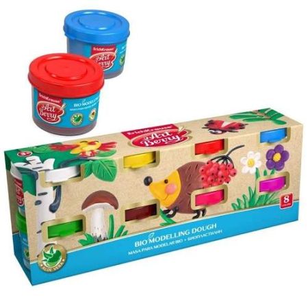 Set plastilina cu Aoe Vera, 8x35g, EK41772, ErichKrause