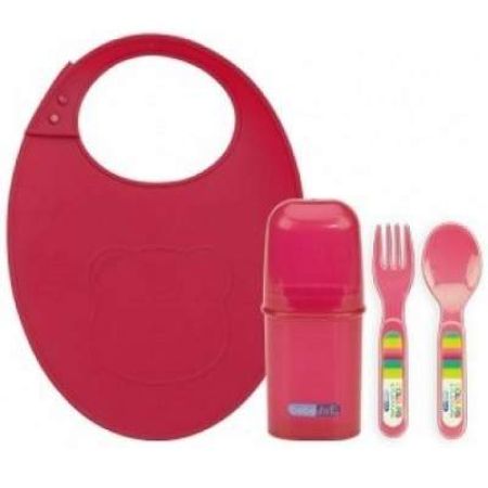 Set Rosu tacamuri si baveta, 8012501, BebeDue