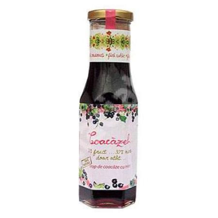 Sirop coacaze negre in miere Coacazel, 230 ml, Prisaca Transilvania