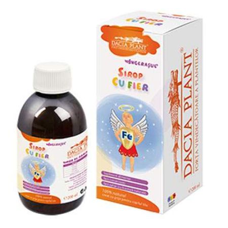 Sirop cu fier, 200 ml, Dacia Plant