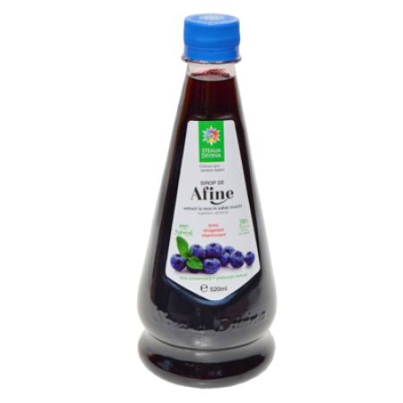 Sirop de afine, 520 ml, Steaua Divina