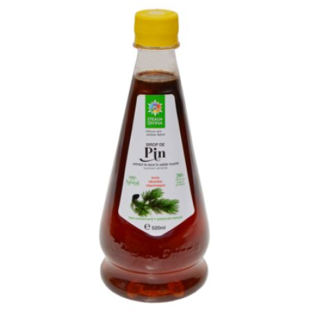 Sirop de muguri de pin, 520 ml, Steaua Divina