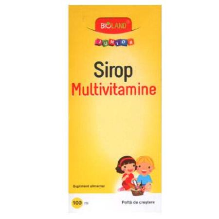 Sirop Multivitamine Bioland, 100 ml, Biofarm