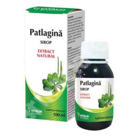 Sirop patlagina, 100 ml, Vitalia