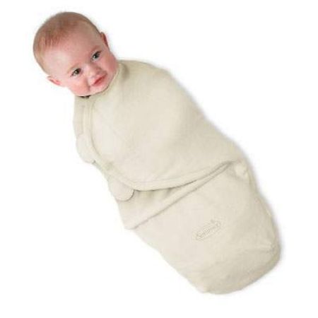 Sistem de infasare, SwaddleMe Ivory, 0-3 luni, 87886, Summer Infant