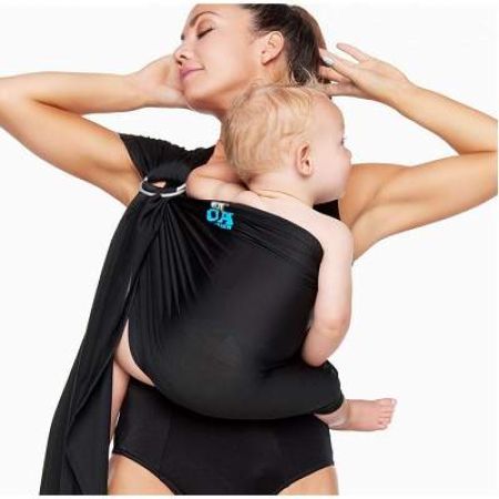 Sistem de purtare si in apa Aqua Carrier, Black, 3-10Kg, ByKay