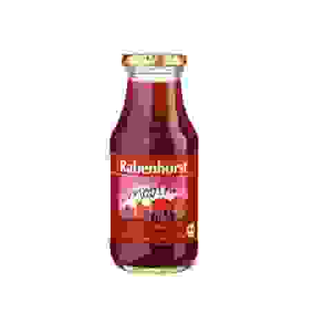 Smoothie Bio din struguri rosii si rodie,  240 ml, Rabenhorst