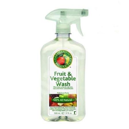 Solutie pentru spalat legume si fructe, 500 ml, Earth Friendly