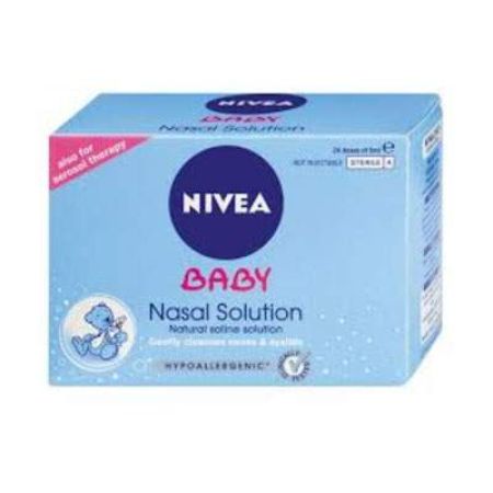 Solutie salina fiole Baby, 24 fiole, Nivea