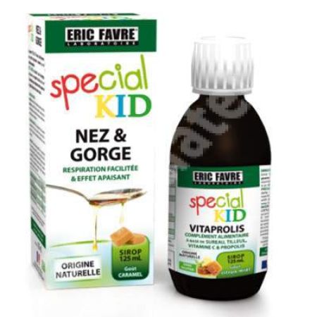 Special Kid Nas si gat sirop, 125 ml, Laboratoarele Eric Favre