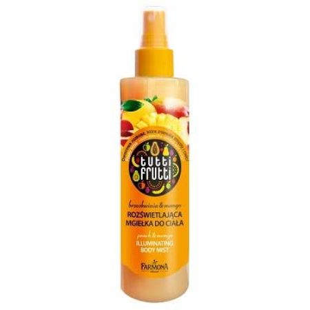 Spray iluminator de corp cu piersici si mango, 03411, 200ml, Farmona