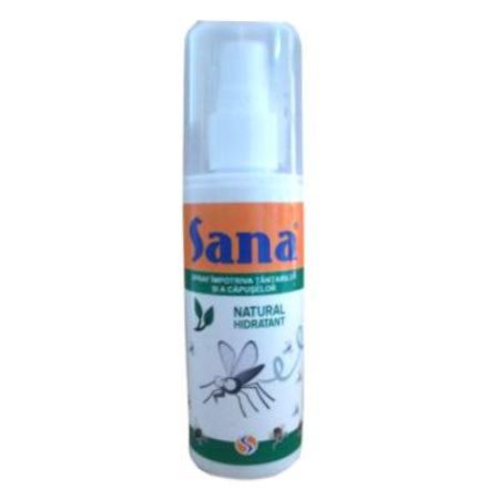 Spray impotriva tantarilor si capuselor, 100 ml, Sana