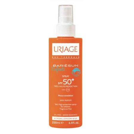 Spray pentru copii Bariesun Enfants SPF 50+, 200 ml, Uriage