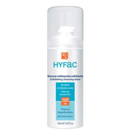 Spuma exfolianta de curatare, 150 ml, Hyfac