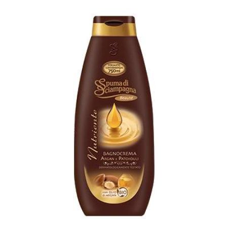 Spumant de baie cremos cu ulei de argan si patchouli, 750 ml, Spuma di Sciampagna