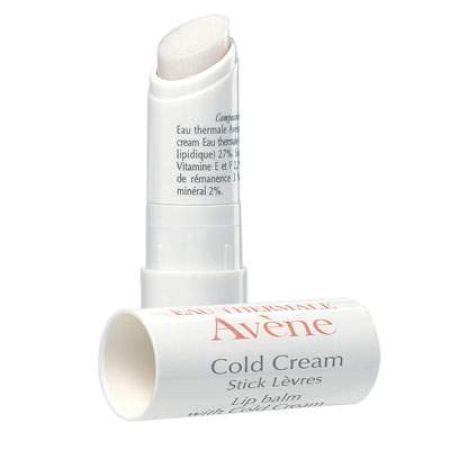 Stick de buze Avene Cold Cream, 4.5 g, Pierre Fabre