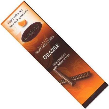 Sticks Ciocolata cu lapte si Portocala - Baronie, 75g, Cachet