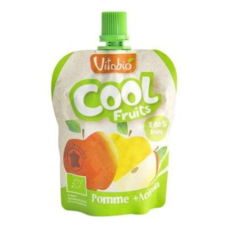 Suc Organic de mar si acerola Cool Fruits, 90 g, Vitabio