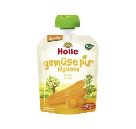 Suc Eco din Morcovi, +4 luni, 90gr, Holle Baby Food