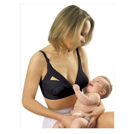 Sutien pentru alaptare negru Amam, Marimea 80D, Mitex